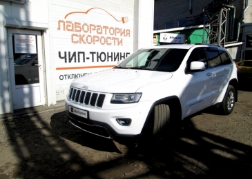 Чип-тюнинг Jeep Grand Cherokee 3.6i 286hp 2013 года выпуска