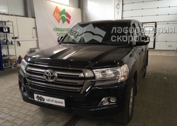 Чип-тюнинг, отключение сажевого фильтра и клапана EGR на Toyota Land Cruiser 200 4.5d 235hp 2015 года выпуска