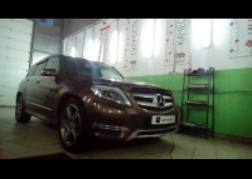 Чиптюнинг Mercedes Benz GLK220 2.2CDI 170hp 2014