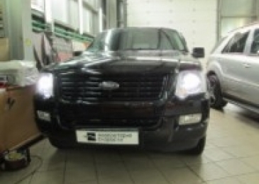Чип-тюнинг под ГБО для Ford Explorer 4.6 AT 296hp 2006 года выпуска