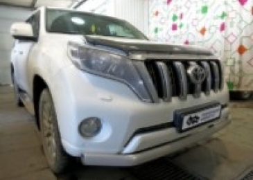 Чип-тюнинг с отключением клапана EGR на Toyota Land Cruiser Prado 150 3.0d 173hp 2014 года выпуска