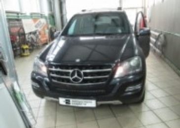 Чип-тюнинг Mercedes Benz ML300 3.0 CDI 224hp 2010 года выпуска