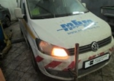 Чип-тюнинг с отключением и удалением сажевого фильтра на Volkswagen Сaddy 1.6TDI 75hp MT 2012 года выпуска