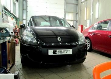 Чип-тюнинг Renault Scenic III 1.5dCI 110hp MT 2010 года выпуска