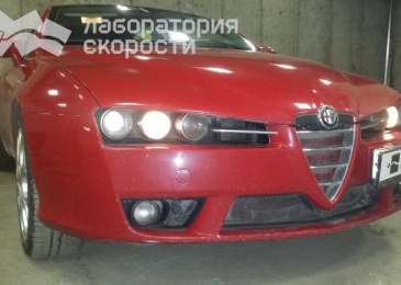 Чип-тюнинг с отключением катализаторов на Alfa Romeo Brera 3.2 JTS 260hp