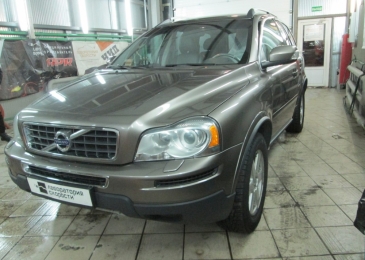 Чип-тюнинг с отключением катализаторов на Volvo XC90 2.5t 209hp 2011 года выпуска