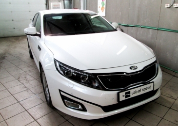 Чип-тюнинг  Kia Optima 2.0 150hp AT 2015 года выпуска