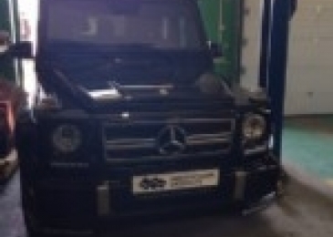 Чип-тюнинг Mercedes G55 KOMPRESSOR AMG 507hp 2010 года выпуска