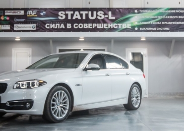 Чип тюнинг BMW 5-series 530D 258hp 2015 года выпуска