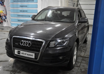 Отключение и удаление сажевого фильтра и клапана EGR на Аudi Q5 2.0D 170hp 2011 года выпуска