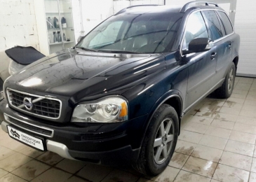 Чип тюнинг, отключение и удаление клапана EGR и сажевого фильтра на Volvo XC90 2.4tdi 185hp 2007 года выпуска