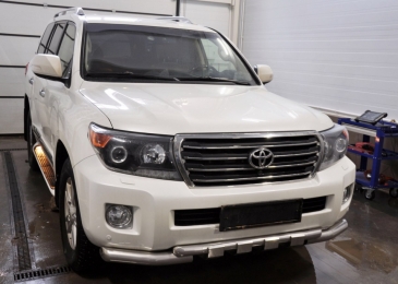 Чип тюнинг Toyota Land Cruiser 200 4.5d 235hp 2014 года выпуска