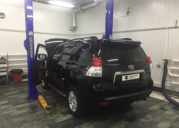 Отключение катализаторов на Toyota Land Cruiser Prado 120 4.0 249hp 2010 года выпуска