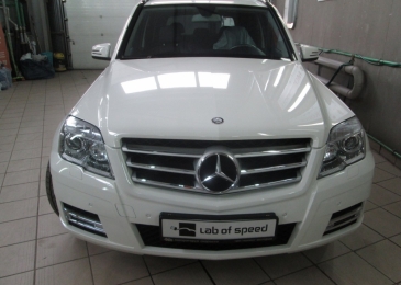 Чип тюнинг Mercedes Benz GLK 3.0 231hp 2010 года выпуска