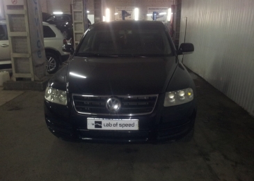 Отключение катализаторов на VW Touareg 3.2 2004 года выпуска