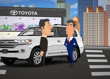 Мульт про Васю и Петю, выпуск 2. Toyota Land Cruiser